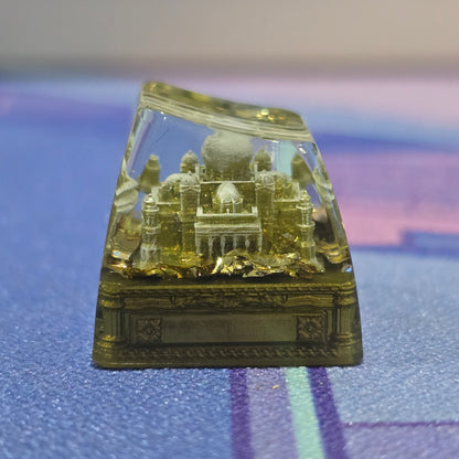 Ancient Egypt Temples Resin Handmade Artisan Keycap 1u
