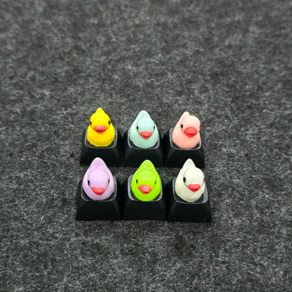 Cute Ducklings Resin PBT 1u Artisan Keycap