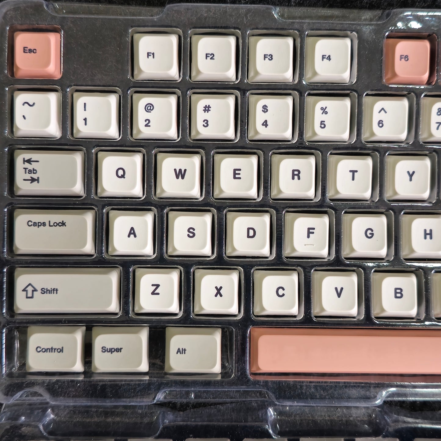 Retro XDA PBT Keycaps BB Version