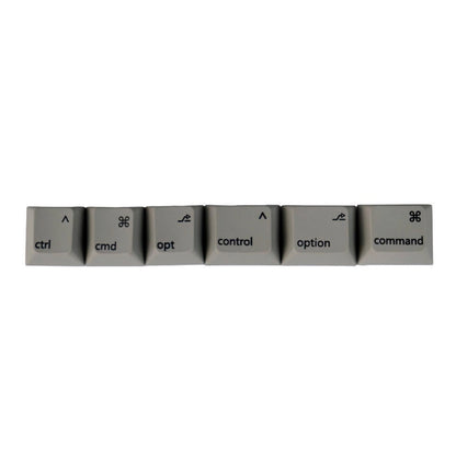 6pc Apple Mac Modifier Keycap Cherry Profile PBT Free Shipping