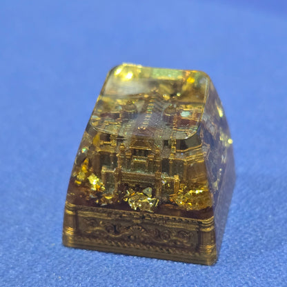Ancient Egypt Temples Resin Handmade Artisan Keycap 1u