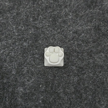 Silicon Cat Paw Heavy Metal Base Artisan Keycap 1u