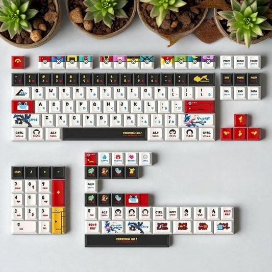Pokemon Go Moa-Cherry PBT Keycaps