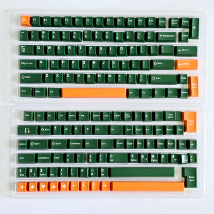 Retro Racing Quality Cherry Doubleshot Keycaps