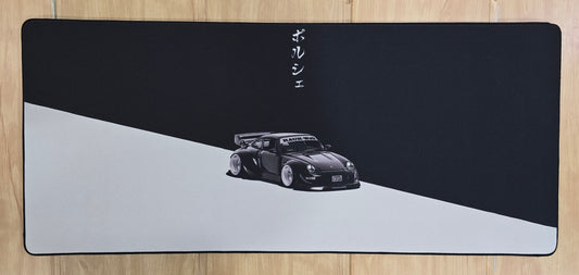 Porche Minimal Premium Control Surface XXL Deskmat