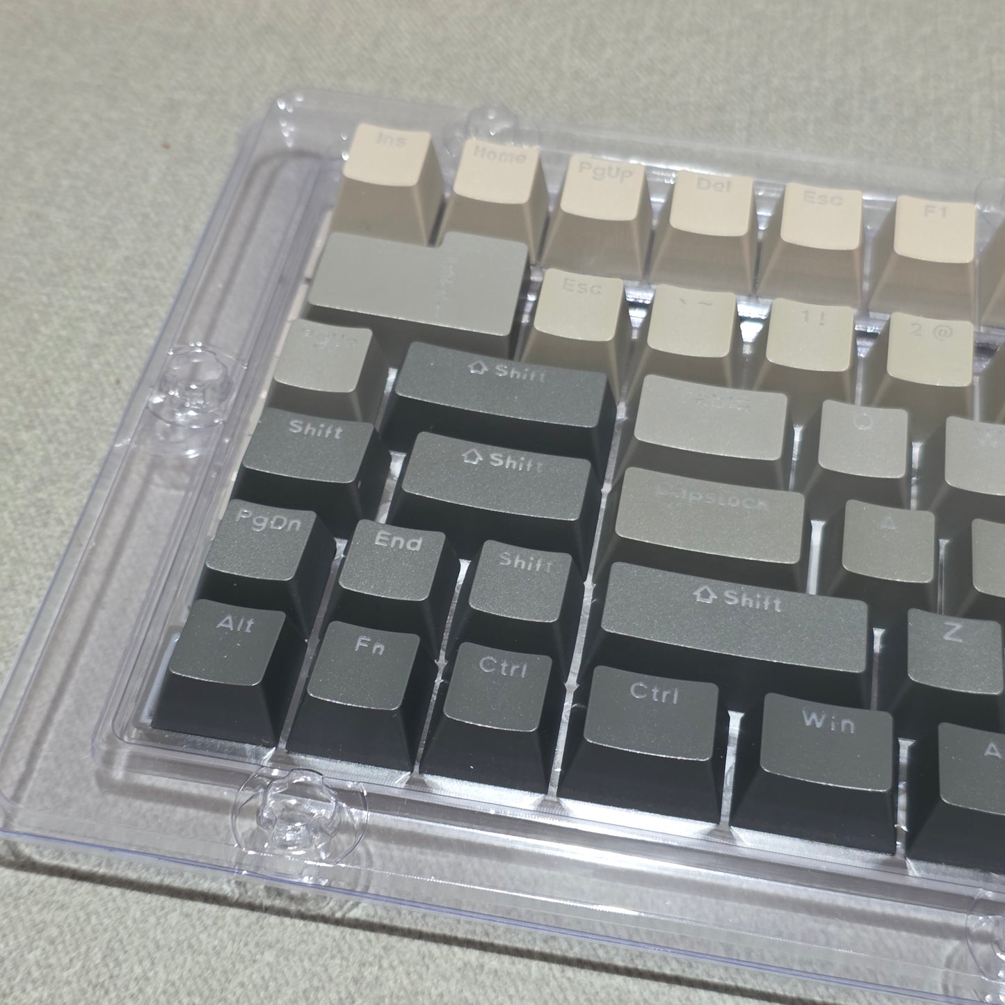 Cyber Noir Top Backlit OEM Keycaps