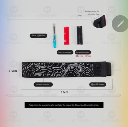 Valorant Topography Wooting Style Ribbon Straps Kit For Keyboard
