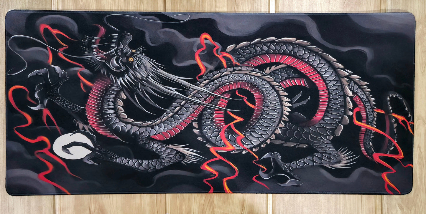 Dragon Samurai Premium Hybrid Control Surface XXL Deskmat