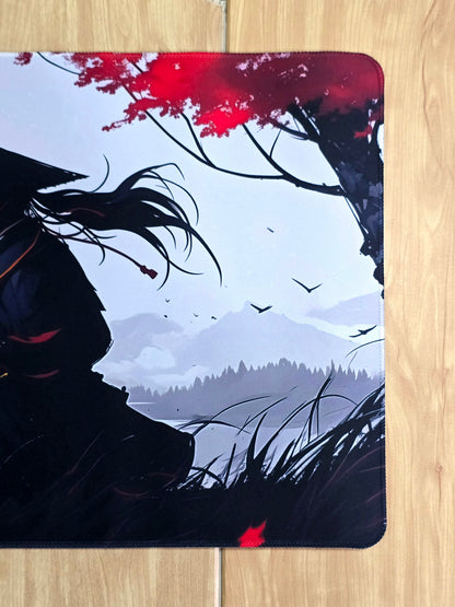 Samurai Warrior With Sword XXL Super Smooth Deskmat