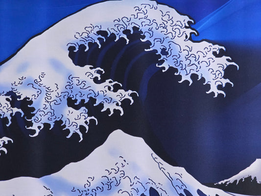 The Great Wave Of Kanagawa Night Super Smooth Speed XXL Deskmat