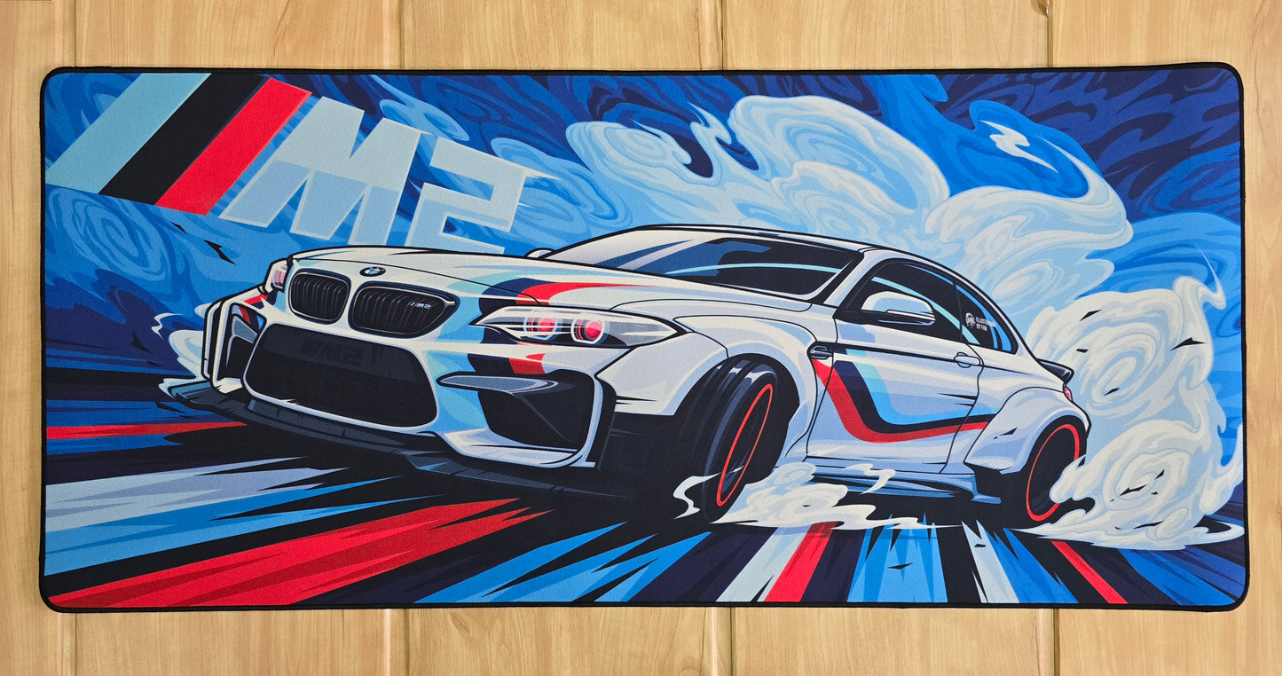 BMW M Series Premium Hybrid Control XXL Deskmat