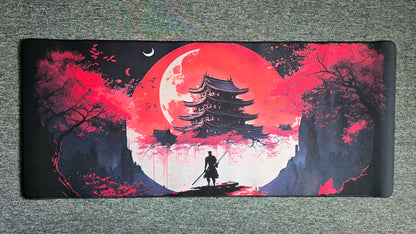 Samurai Red Night Premium Control Surface XXL Deskmat
