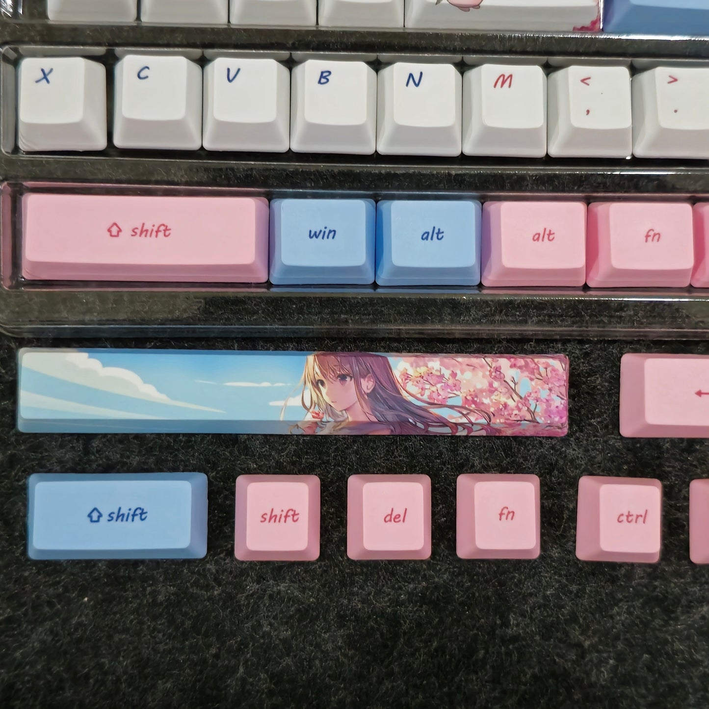 Sakura  Premium 73 Keys Quality PBT Keycap Set