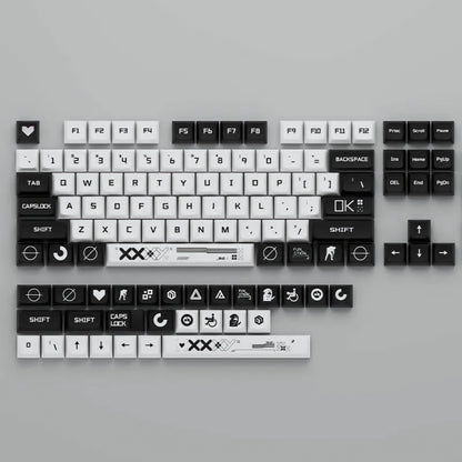 Counter Strike Print Stream XDA PBT Keycaps
