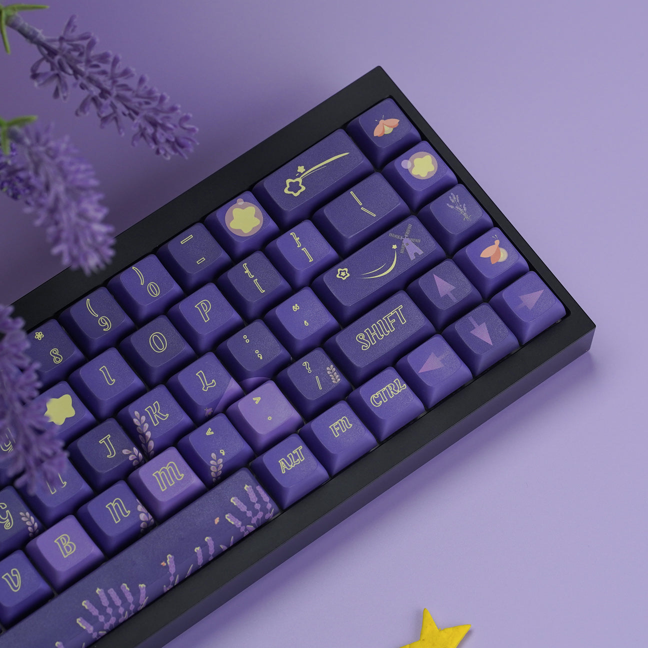 Lavender XDA PBT Keycaps