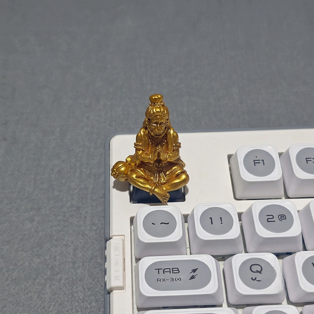 Hanuman Golden Artisan Keycaps