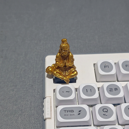 Hanuman Golden Artisan Keycaps