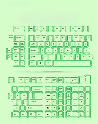 WOB Cherry Doubleshot PBT Keycaps