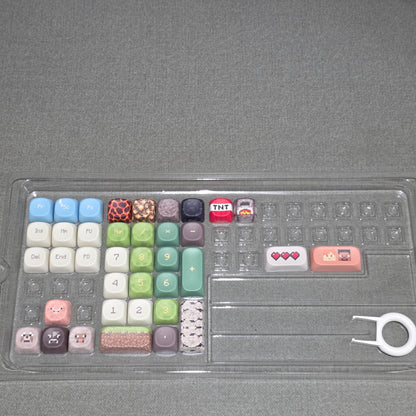 Minecraft Premium Quality MOA PBT Keycaps