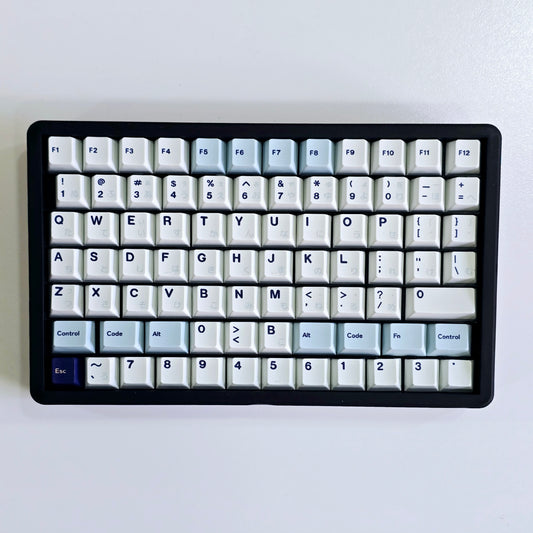 Shirasagi Inspired Premium Cherry PBT Keycaps With High Quality Keys Storage Box