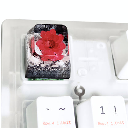 Flower Series Resin Artisan Keycap 1U