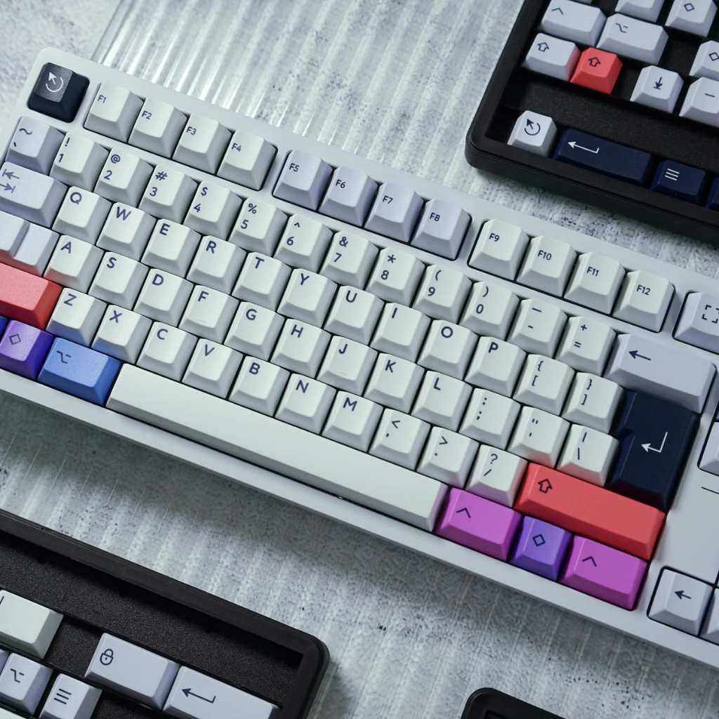 Spark Inspired Premium Cherry PBT Keycaps With High Quality Keys Storage Box