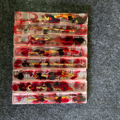 Samurai Sword Resin Spacebar Artisan Keycap  (Read Description)