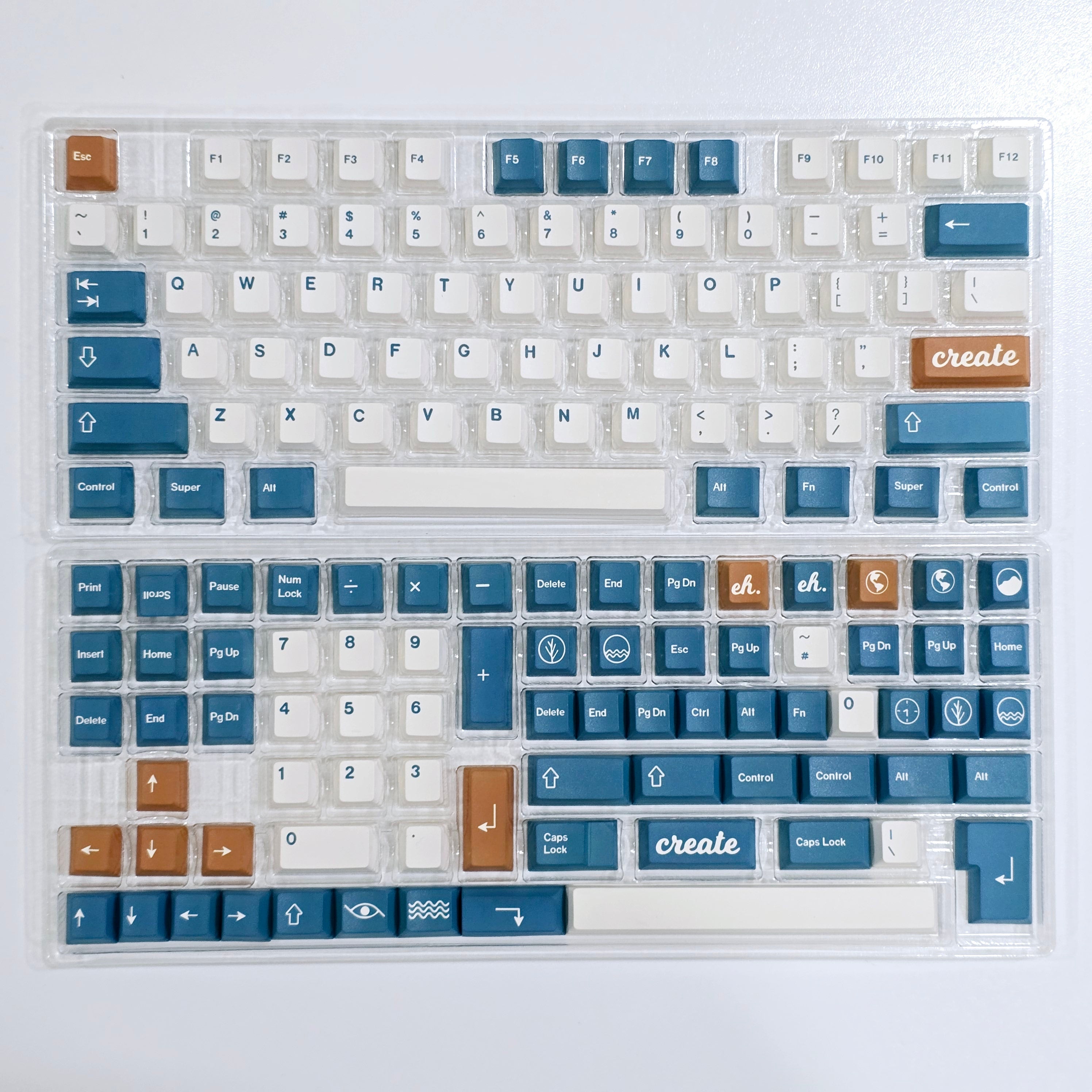 Earth Cherry PBT Clone Keycaps – CuriosityCaps