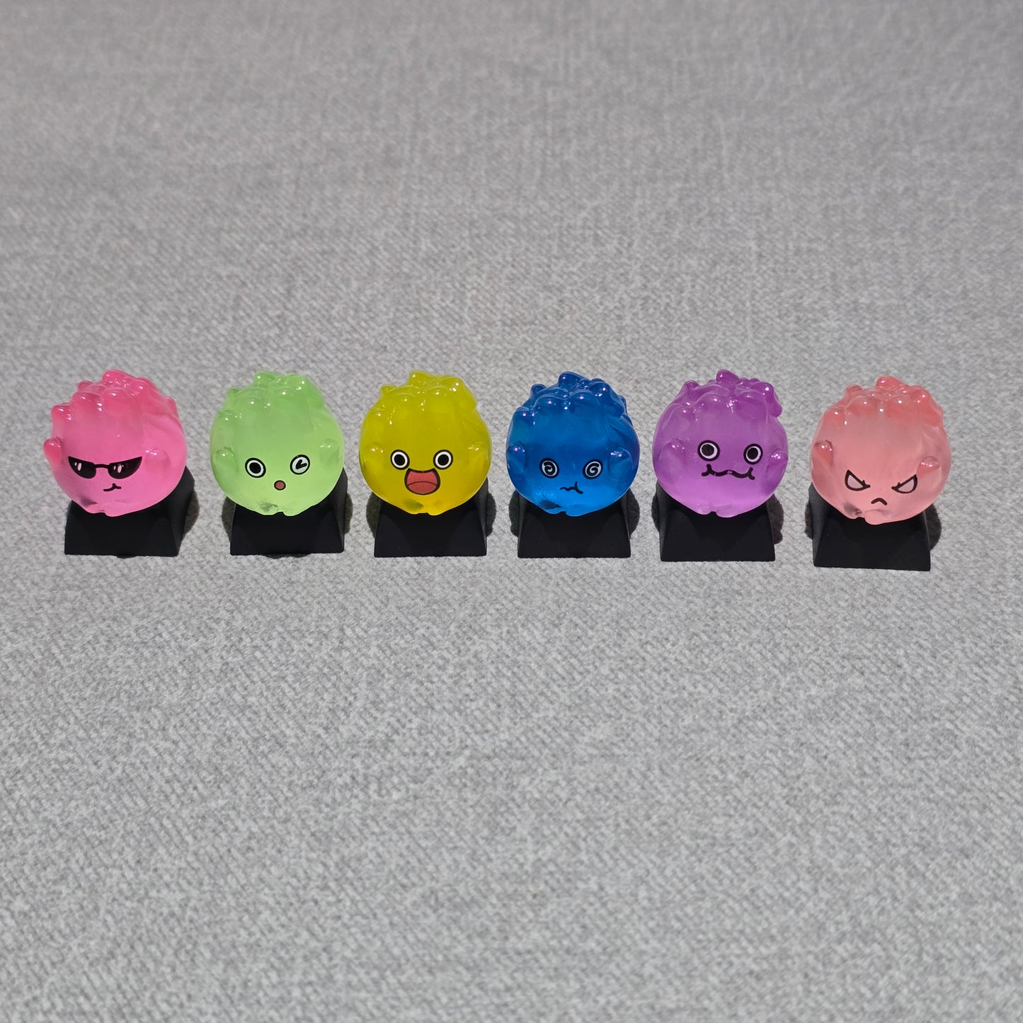 Angry Birds Resin Artisan Keycaps