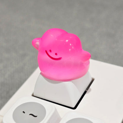 Gengar Capybara Kitten Ditto Resin Artisan Keycap
