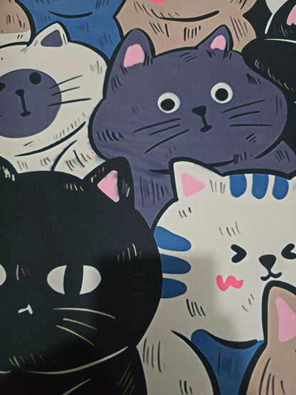 Meow Party Super Smooth XXL Deskmat