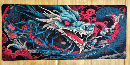 Japanese Dragon Premium Hybrid Control XXL 5mm Ultra Thick Deskmat