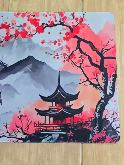 Cherry Blossom Landscape Smooth XXL Deskmat