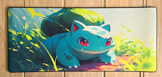 Bulbasaur Light  Premium Control Surface XXL Deskmat