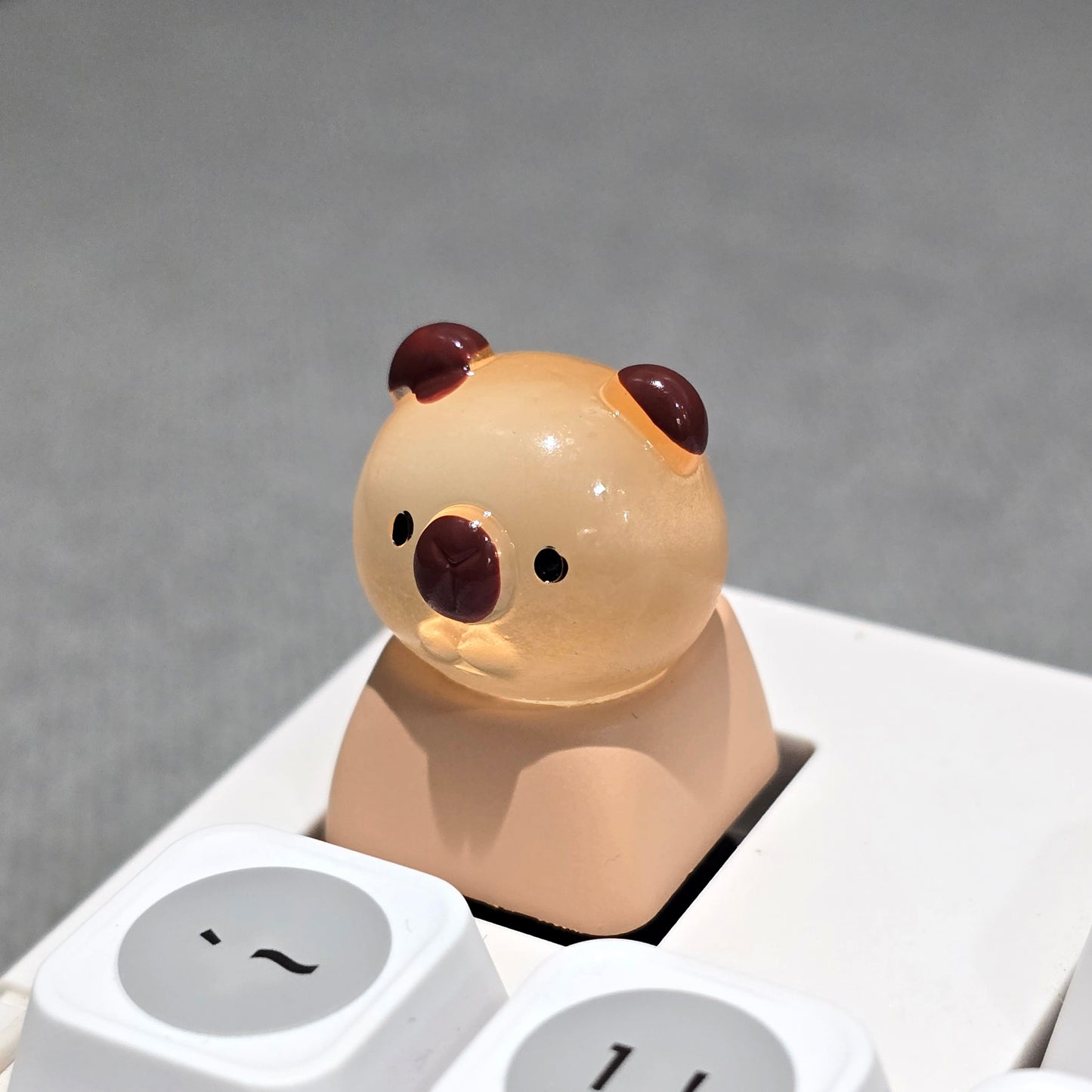 Gengar Capybara Kitten Ditto Resin Artisan Keycap