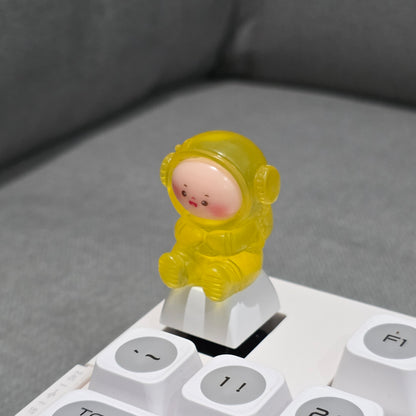 Baby Astronauts Artisan Keycaps
