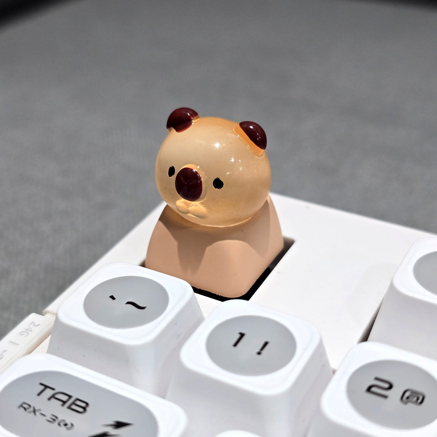 Gengar Capybara Kitten Ditto Resin Artisan Keycap