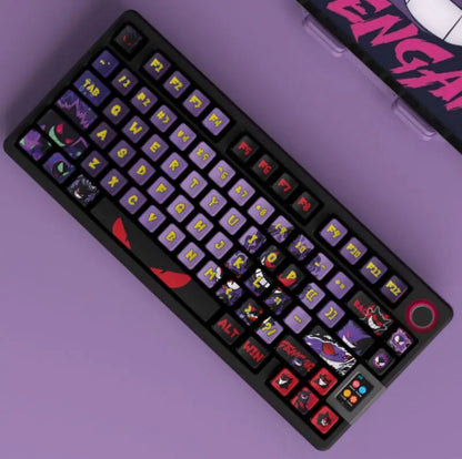 Gengar PBT-PC OEM Bottom Backlit Pudding Keycaps