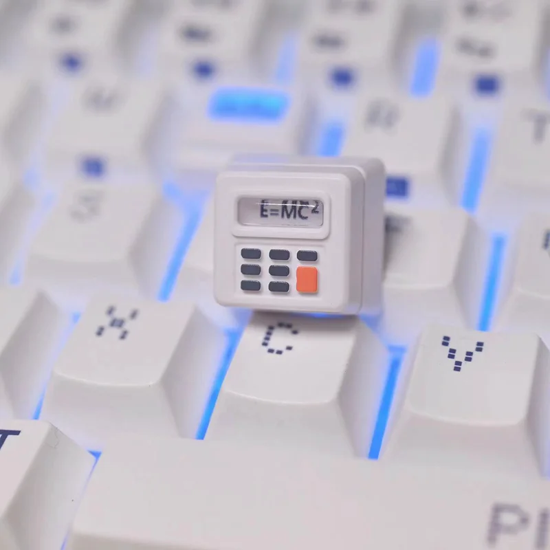 White K-04 Retro Mini Gamepad 3 in 1 Backlit Artisan Keycap