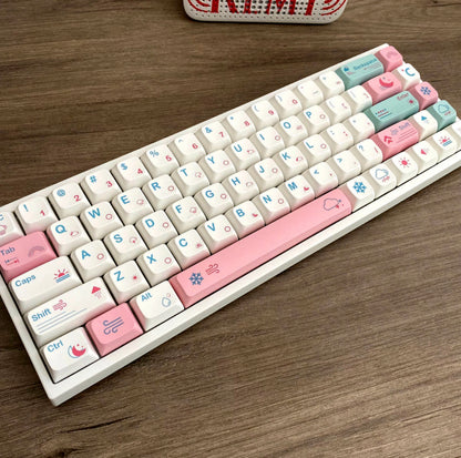 Weather Forecast Xda Thick PBT Keycaps