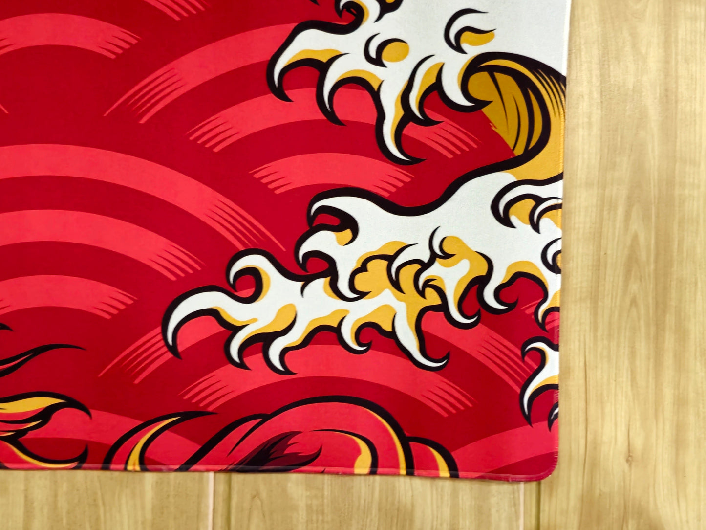 Fiery Red Dragon Premium Hybrid Control Surface XXL Deskmat