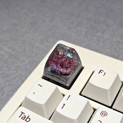 Ancient Egypt Temples Resin Handmade Artisan Keycap 1u