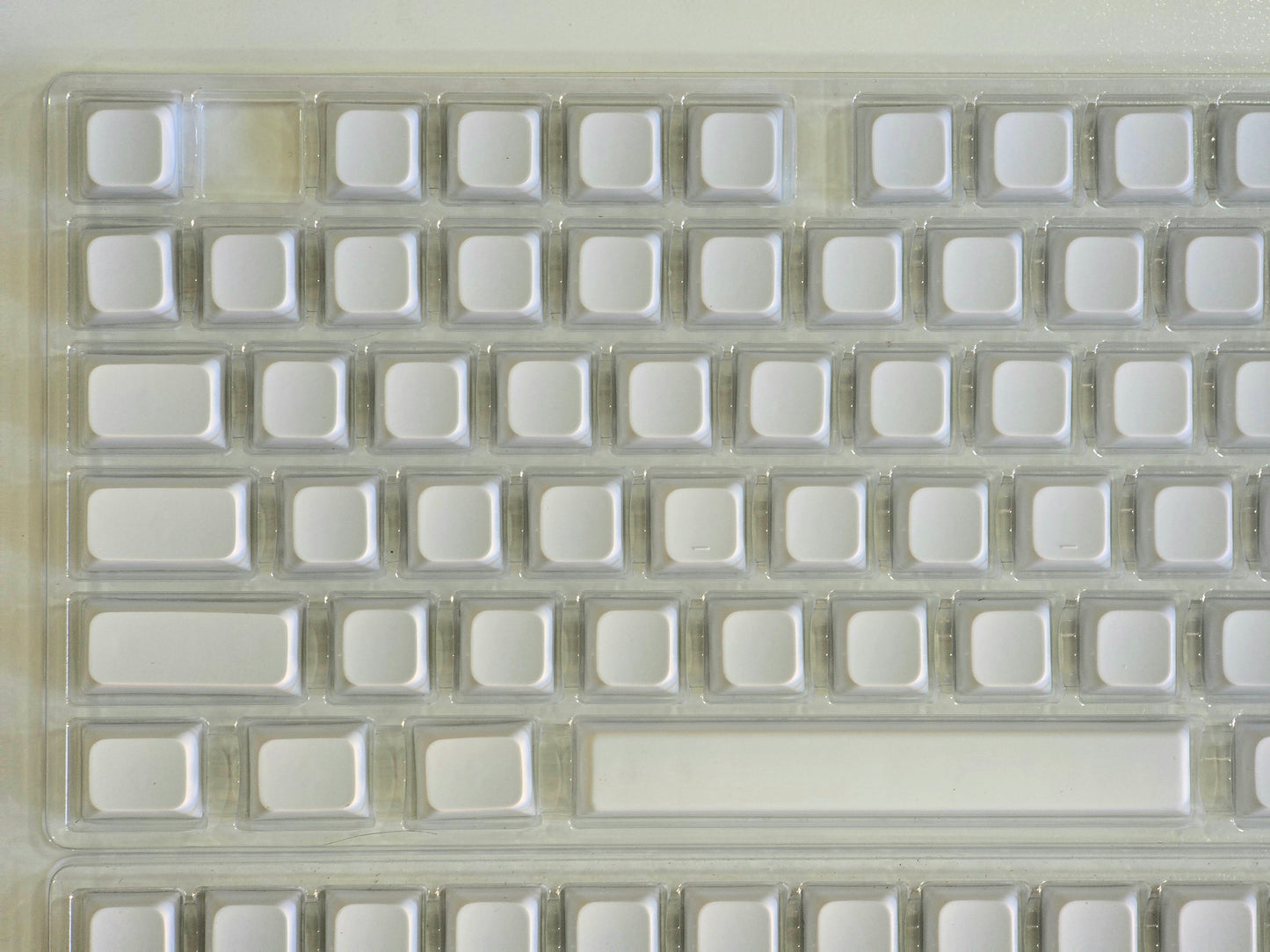 Blank XDA White PBT Keycaps 116 Keys New V2