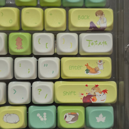 Natsume's Book Of Friends Quality MOA PBT Keycaps