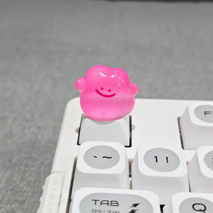 Gengar Capybara Kitten Ditto Resin Artisan Keycap