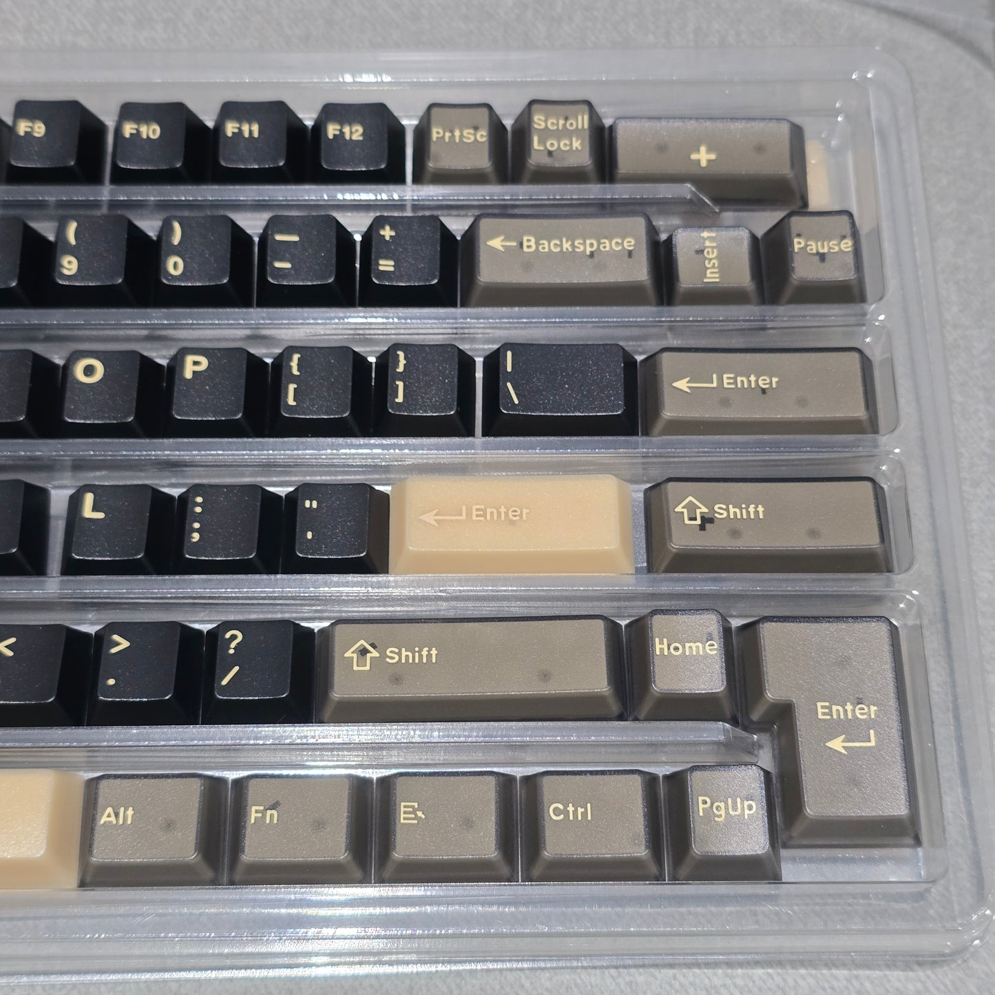 Jade Moon Dust Quality Cherry Doubleshot Keycaps