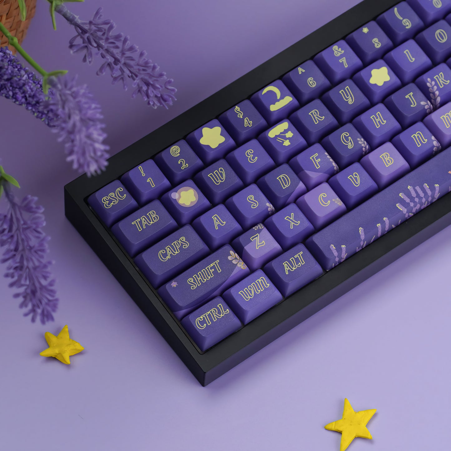 Lavender XDA PBT Keycaps