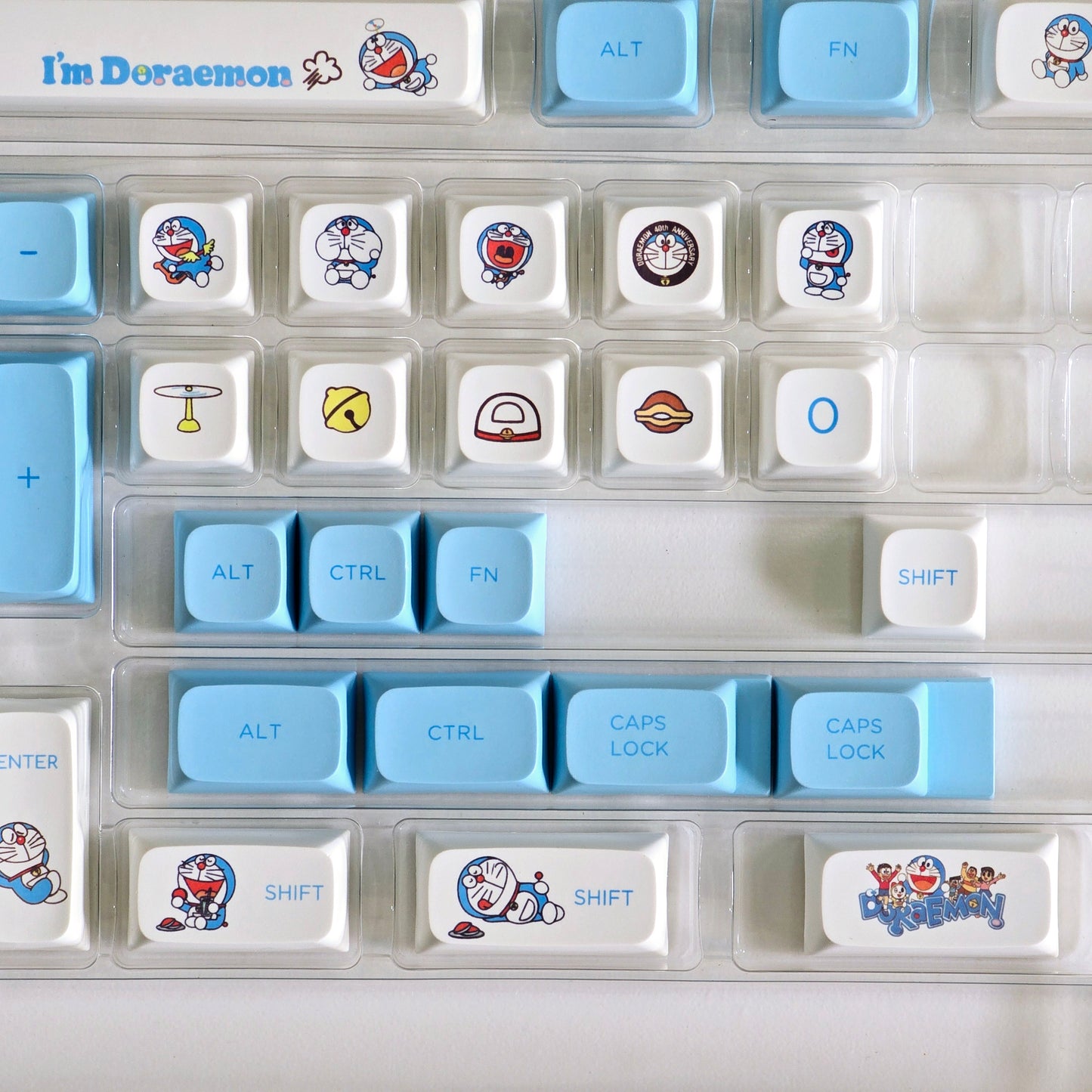 Doraemon XDA PBT Keycaps