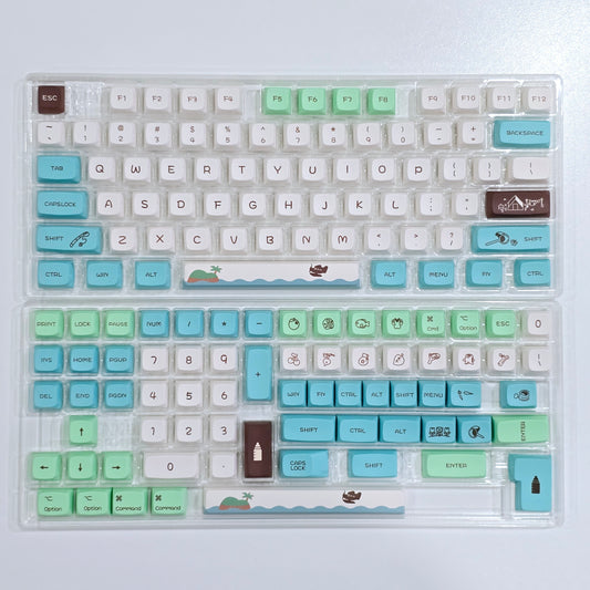 Animal Forest XDA PBT Keycaps Mac Compatible