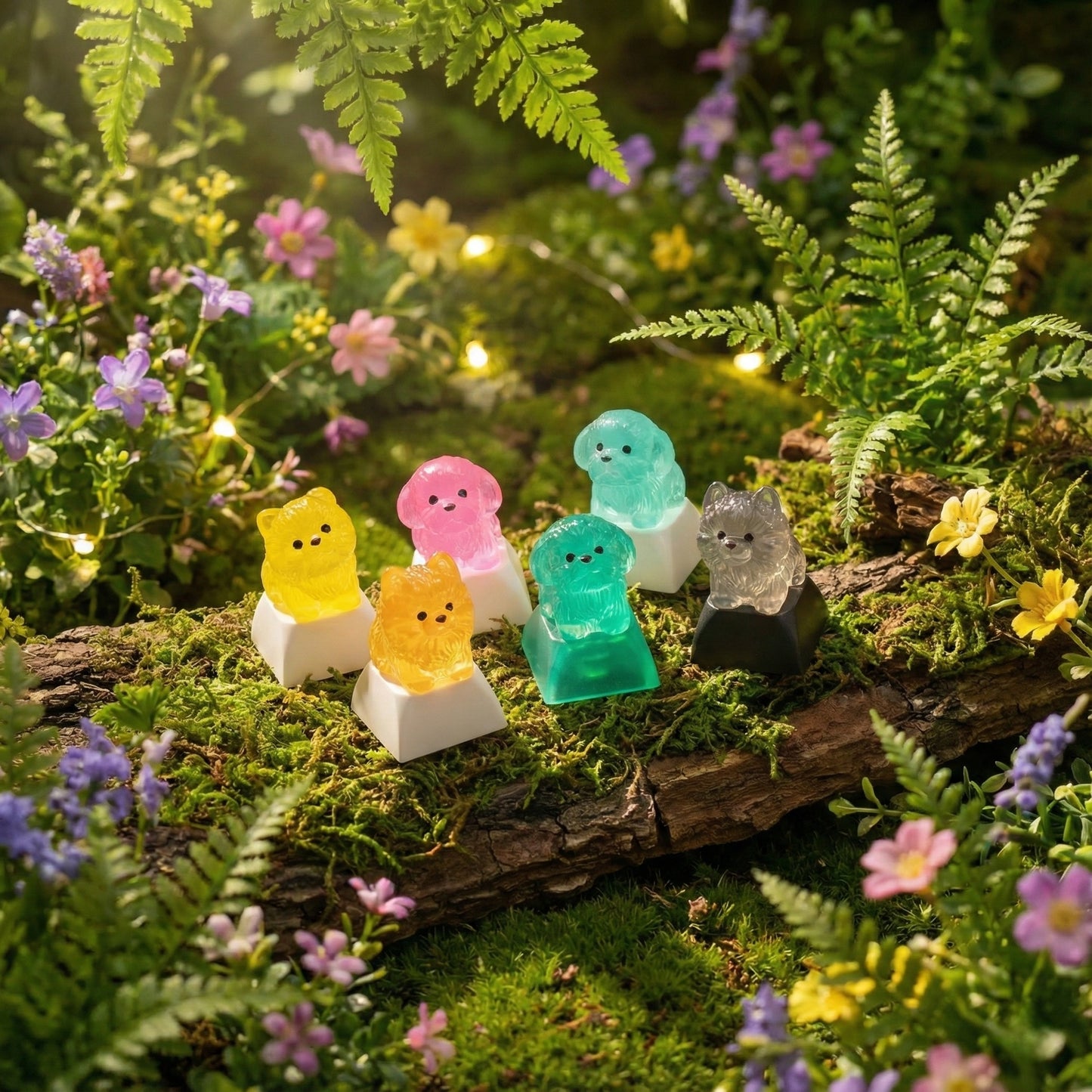 Gummy Bear Pups Artisan Keycap